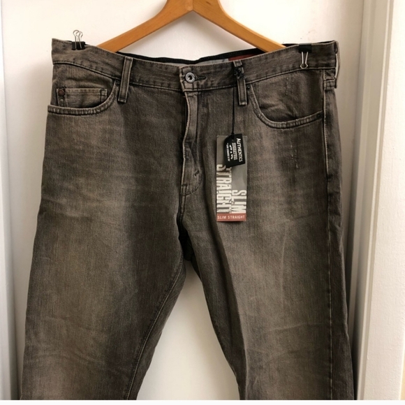 New with tags Vintage Authentics slim straight men's pants size W40 L30 - Picture 2 of 9